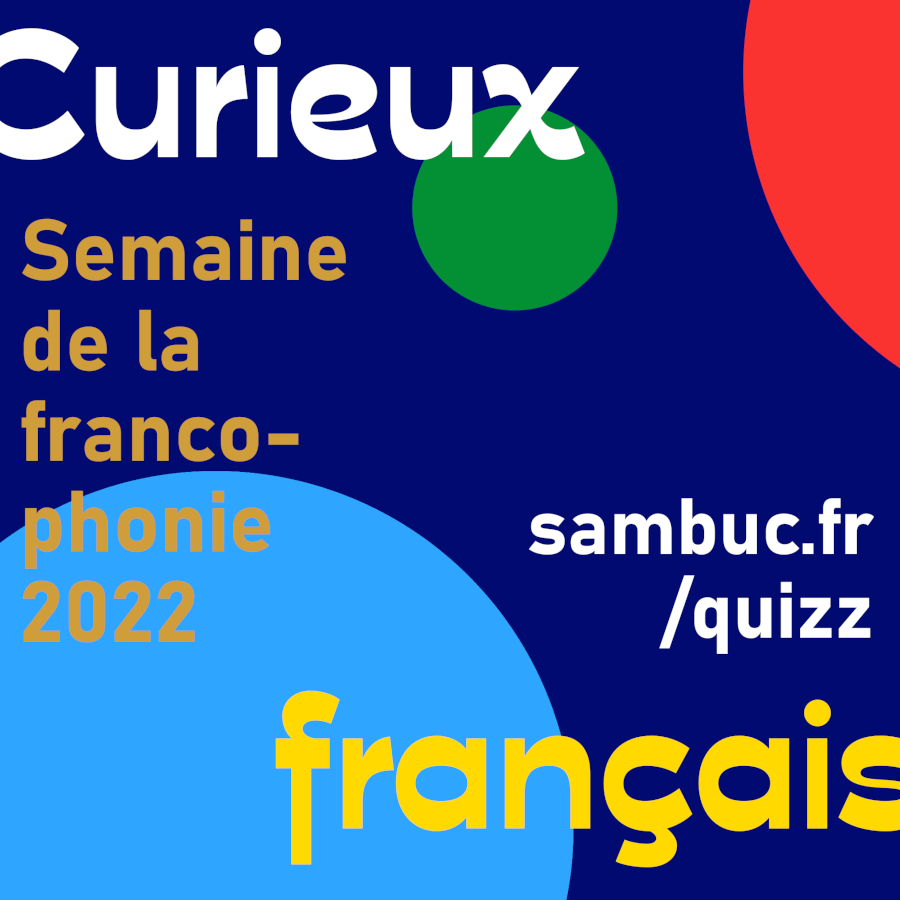 Logotype du quiz `Curieux français 2022`