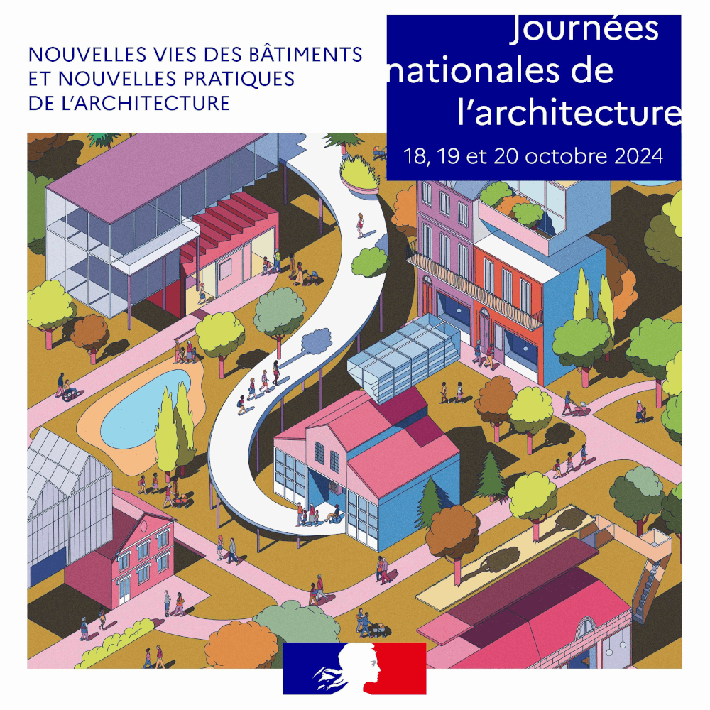 Image de l'article `Journées nationales de l’architecture 2024 : rénovation, greffe, architecture organique et bâti circulaire`