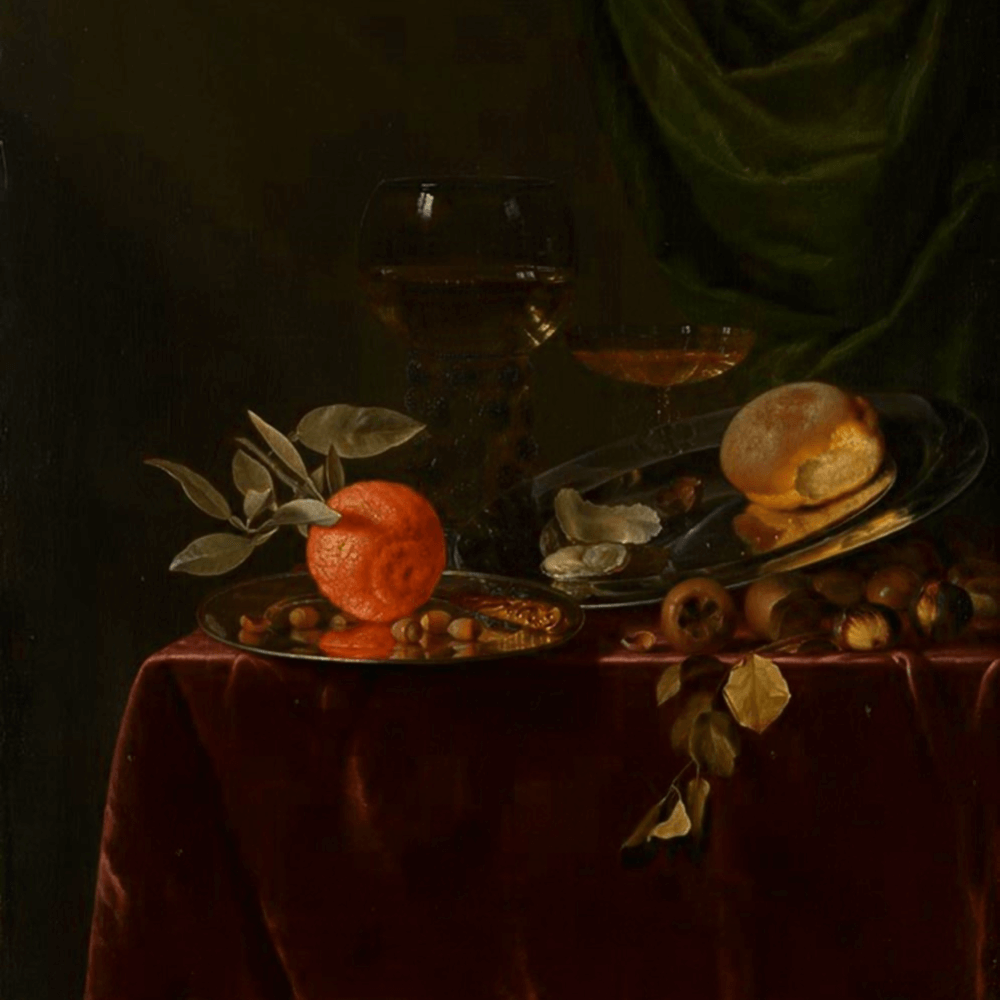 Simon Luttichuys, Nature morte au petit déjeuner (1650)